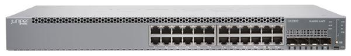 Juniper Networks EX Series EX2300-24P - Switch - L3 - gestito - 24 x 10/100/1000 (PoE+) + 4 x Gigabit SFP / 10 Gigabit SFP+ - desktop, montabile su rack - PoE+ (370 W)